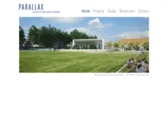 Parallaxarchitects.com(Parallax Associates) Screenshot