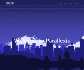 Parallexis.com(Parallexis) Screenshot