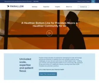Parallon.com(Home Page) Screenshot