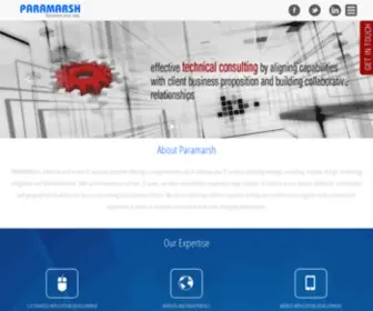 Paramarsh.com(Paramarsh Informatic Pvt) Screenshot