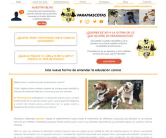 Paramascotas.com(Adiestramiento Canino Majadahonda) Screenshot