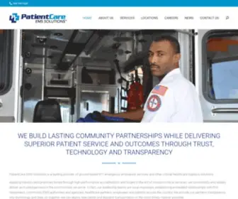 Paramedicsplus.com(PatientCare EMS Solutions) Screenshot