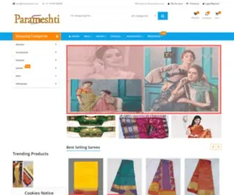 Parameshti.com(Home) Screenshot