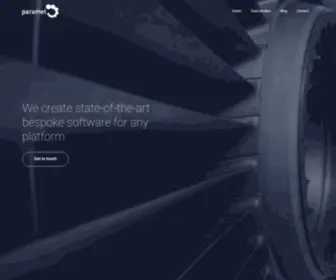 Paramet.co.uk(Paramet Limited) Screenshot