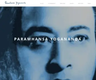Paramhansayogananda.com(Paramhansa Yogananda and the Path of Kriya Yoga) Screenshot