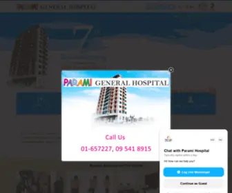 Paramihospitalygn.com(Paramihospital) Screenshot