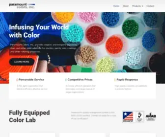 Paramountcolors.com(Paramount Colors) Screenshot