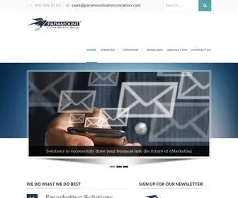 Paramountcommunication.com(Paramount Communication Group) Screenshot