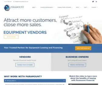 Paramountfinancial.com(Paramount Finance Home) Screenshot