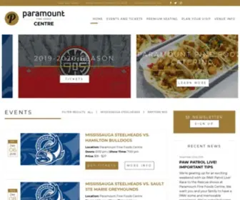 Paramountfinefoodscentre.com(Paramount Fine Foods Centre) Screenshot