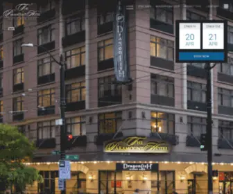 Paramounthotelseattle.com(The Paramount Hotel Seattle) Screenshot