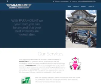Paramountinspect.com(Paramount Property Inspections) Screenshot