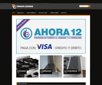 Paranacocinas.com.ar(WordPress) Screenshot