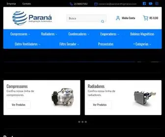 Paranarefrigeracao.com(Paraná) Screenshot