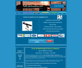 Paranauticos.com(Náutica) Screenshot