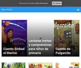 Paraninos.org(Educación para Niños) Screenshot