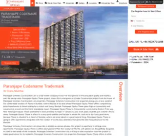 Paranjape-Trademark-Opulus.com(Paranjape Opulus Codename Trademark Living Hiranandani Meadows Pokhran Road Thane West) Screenshot