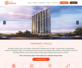 ParanjPeopulus.com(Paranjape Opulus Codename Traemark) Screenshot