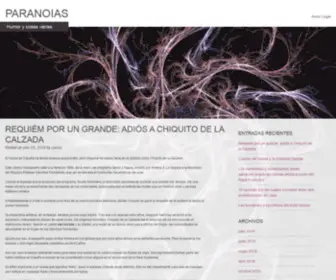 Paranoias.es(Domain Default page) Screenshot