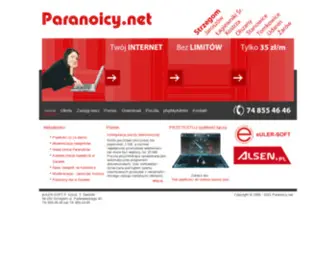 Paranoicy.net(Joomla) Screenshot