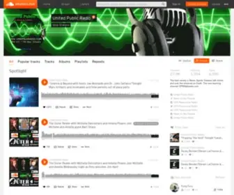 Paranormalradionetwork.org(Play United Public Radio and discover followers on SoundCloud) Screenshot