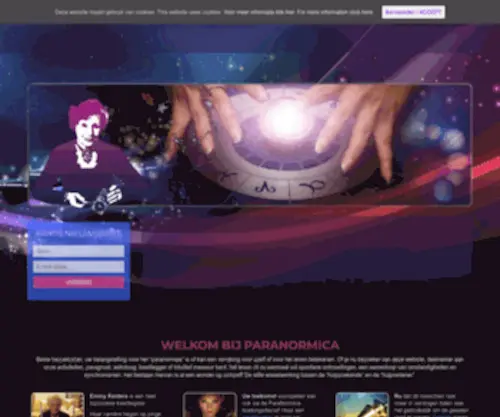Paranormica.be(Beste bezoek(st)) Screenshot