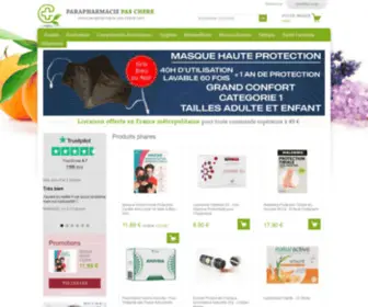 Parapharmacie-Pas-Chere.com(Parapharmacie pas chere) Screenshot