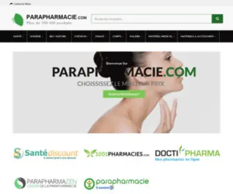 Parapharmacie.com(Meilleure parapharmacie en ligne) Screenshot