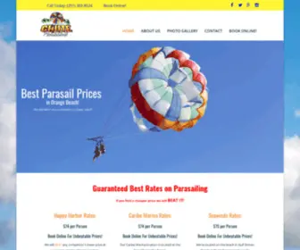 Parasailorangebeach.com(Parasailorangebeach) Screenshot