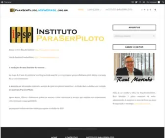 Paraserpiloto.com(Para Ser Piloto) Screenshot