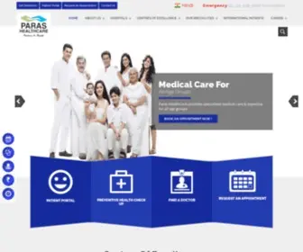 Parashospitals.com(Best Hospital in India) Screenshot
