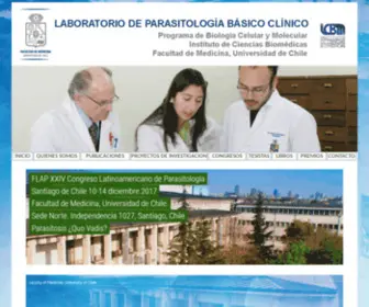 Parasitologia.cl(Laboratorio) Screenshot