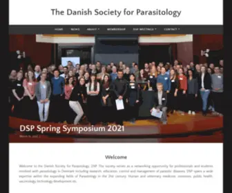 Parasitology.dk(The Danish Society for Parasitology) Screenshot