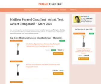 Parasolchauffant.org(Top 10 Des Meilleurs Parasols Chauffants Pas Cher Octobre 2021) Screenshot
