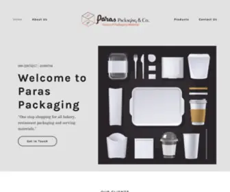Paraspackaging.com(Paraspackaging) Screenshot