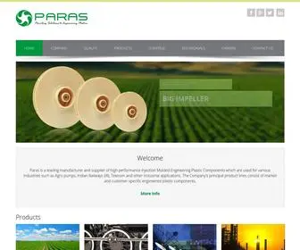 Parasplastics.com(Paras Plastics) Screenshot