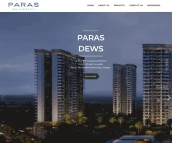 Parasprojects.in(Paras Buildtech Projects) Screenshot