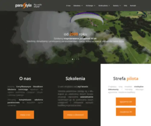 Parastyle.pl(Szkoła paralotniowa) Screenshot