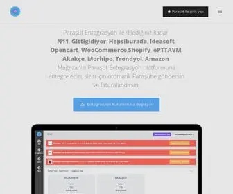 Parasutentegrasyon.com(Para) Screenshot