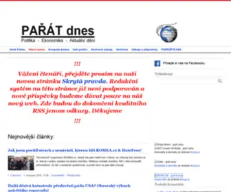 Paratdnes.cz(Local index) Screenshot