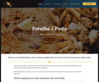 Paratha2Pasta.com(Best Local Indian Restaurant Street Food Surrey) Screenshot