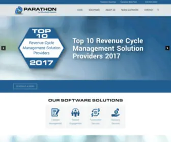 Parathon.com(Revenue Cycle Management Software) Screenshot