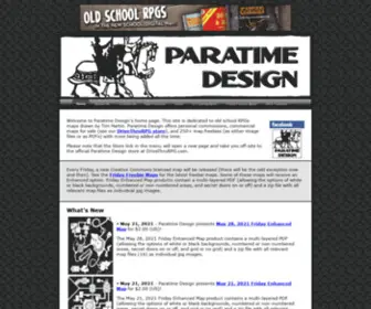 Paratime.ca(Paratime Design) Screenshot