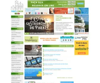 Paraty.com.br(Paraty, turismo, cultura e natureza) Screenshot