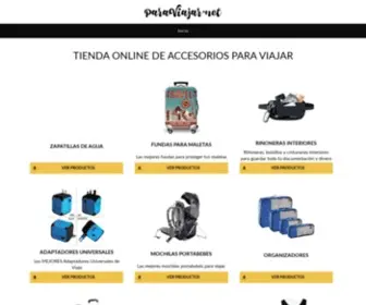 Paraviajar.net(Tienda) Screenshot