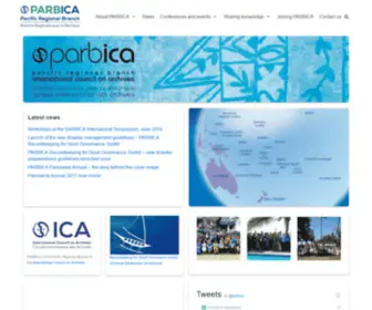 Parbica.org(Home) Screenshot