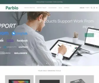 Parblo.com(Art Drawing Monitor) Screenshot