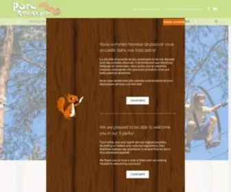 Parc-Aventure.ch(Parc Aventure ®) Screenshot