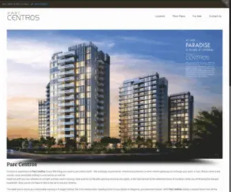 Parc-Centros.com(Parc Centros located at Punggol Central) Screenshot