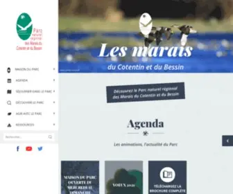 Parc-Cotentin-Bessin.fr(Développement durable) Screenshot